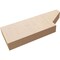 Ekena Millwork 2in. W x 6in. H x 16in. L Clemmons Woodgrain TimberThane Rafter Tail, Primed Tan RFTUR02X06X16CLERCPR - alternate 3